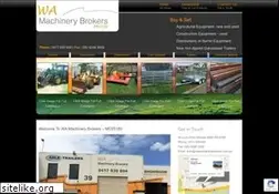 Sites similar to wamachinerybrokers.com.au