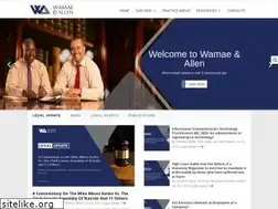 Sites similar to wamaeallen.com