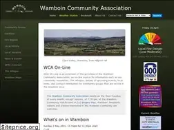 Sites similar to wamboincommunity.asn.au