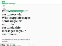 Sites similar to wamessages.com