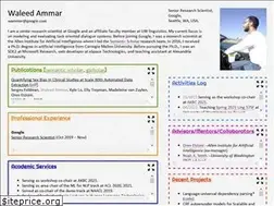 Sites similar to wammar.github.io
