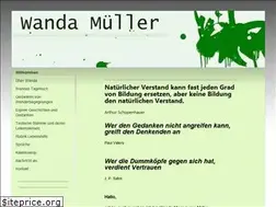 Sites similar to wanda-mueller.de
