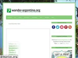 Sites similar to wander-argentina.org