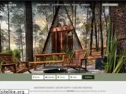 Sites similar to wandercabins.mx