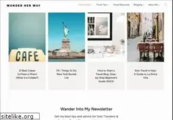 Sites similar to wanderherway.com