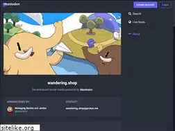 Sites similar to wandering.shop