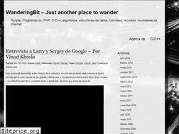 Sites similar to wanderingbit.com
