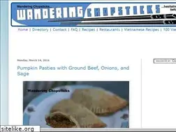 Sites similar to wanderingchopsticks.com