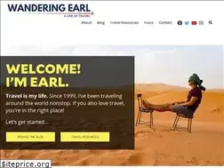 Sites similar to wanderingearl.com