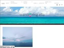 Sites similar to wanderingella.com