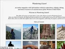 Sites similar to wanderinglizard.com