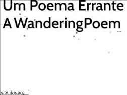 Sites similar to wanderingpoem.com