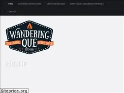 Sites similar to wanderingque.com