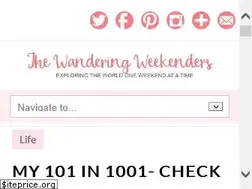 Sites similar to wanderingweekenders.com