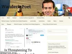 Sites similar to wanderinpoet.wordpress.com