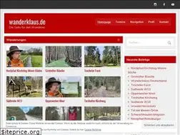 Sites similar to wanderklaus.de