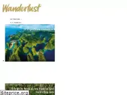 Sites similar to wanderlust.co.uk