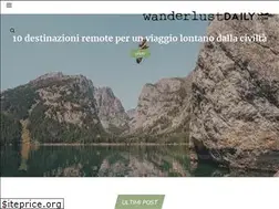Sites similar to wanderlustdaily.com