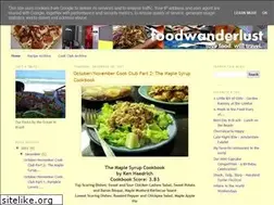 Sites similar to wanderlustfood.blogspot.com
