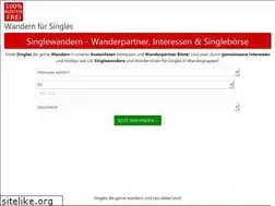 Sites similar to wandern-fuer-singles.de