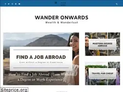 Sites similar to wanderonwards.org