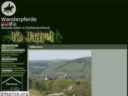 Sites similar to wanderpfer.de