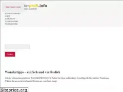 Sites similar to wanderprofi.info