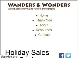 Sites similar to wandersandwonders.com