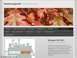 Sites similar to wanderwegewelt.de