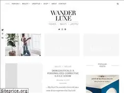Sites similar to wanderxluxe.com
