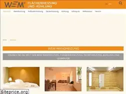 Sites similar to wandheizung.de