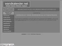 Sites similar to wandkalender.net