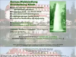 Sites similar to wandlitz-waldsiedlung.de