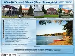 Sites similar to wandlitzer-seengebiet.de