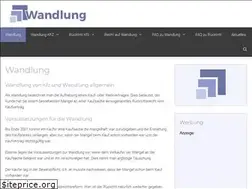 Sites similar to wandlung.de