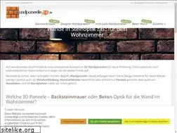 Sites similar to wandpaneele-3d.de