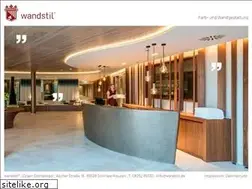 Sites similar to wandstil.de