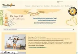Sites similar to wandtatoo-online.de