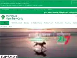 Sites similar to wangfordvetclinic.com