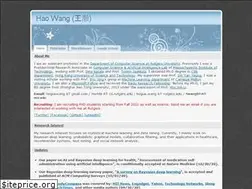 Sites similar to wanghao.in