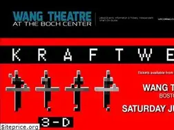 Sites similar to wangtheatreboston.com