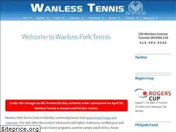 Sites similar to wanlesstennis.com