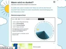 Sites similar to wann-wird-es-dunkel.de