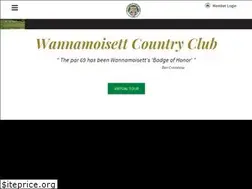 Sites similar to wannamoisett.com