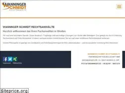 Sites similar to wanninger.de