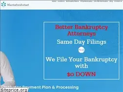 Sites similar to wantafreshstart.com
