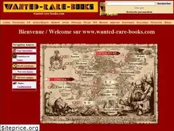 Sites similar to wanted-rare-books.com
