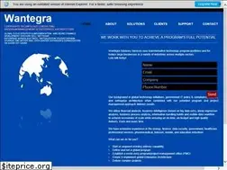 Sites similar to wantegra.com