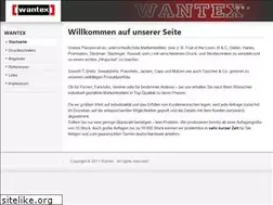 Sites similar to wantex.de