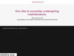 Sites similar to wantickets.com